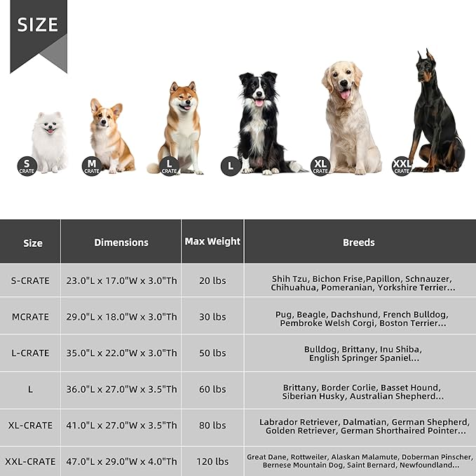 Dog Bed Large Sized Dogs, Orthopedic Flannel Pet Bed - Image 7