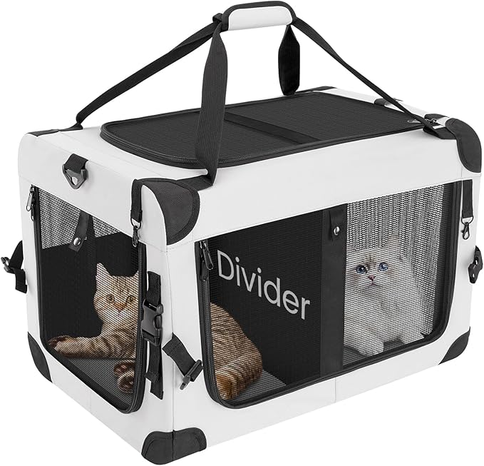 Extra Large Cat Carrier for 2 Cats by Unknown