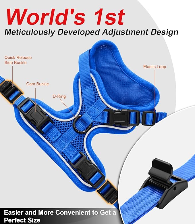 Cat Harness and Leash for Walking Escape Proof Soft Adjustable Cat Leash - Image 5