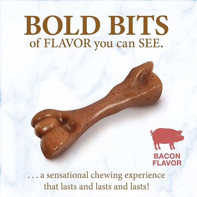 Nylabone Gourmet Style Femur Bone Strong Chew Toy - Image 3