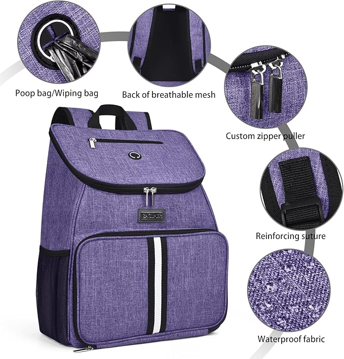 BAGLHER丨Dog Travel Bag, Airline Approved Pet Supplies Backpack, Dog Travel - Image 5