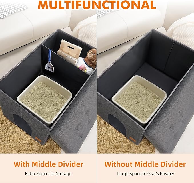 Cat Litter Box Enclosure Furniture - Image 5