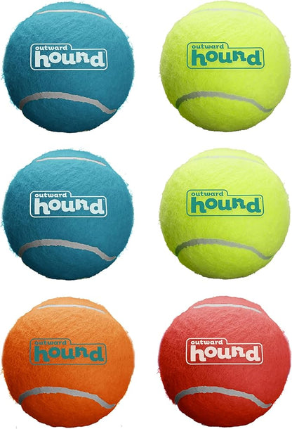 Outward Hound Squeaker Ballz – Squeaky Tennis Balls by OutwardHound