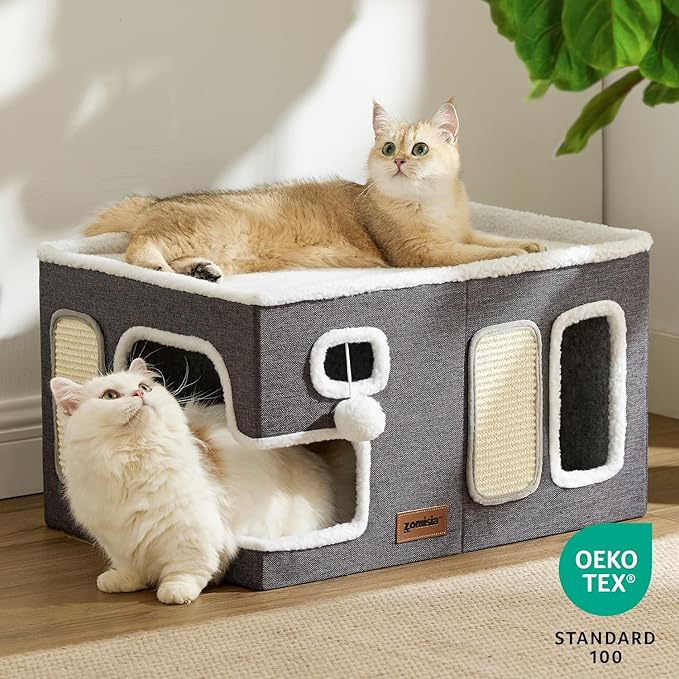 Extra-Wide Cat House for Indoor Cats - Image 7