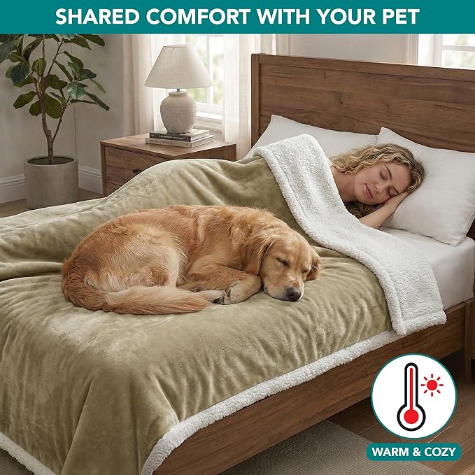 PetAmi Waterproof Dog Blanket for Medium Large XL Dog Puppy Cat Throw for Couch - Image 4