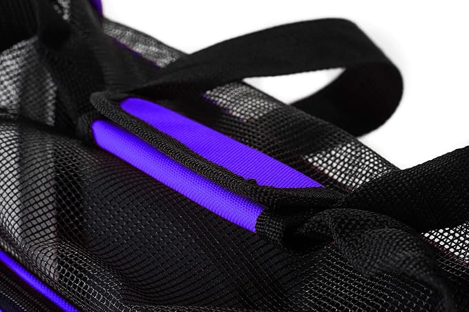Pawer Soft-Sided Pet Carrier for Cat and Small Dog, Violet Color, Medium Size - Image 6