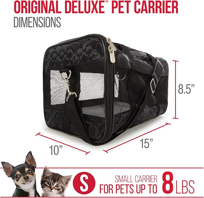Sherpa Original Deluxe Travel Pet Carrier, Airline Approved & Guaranteed On - Image 3