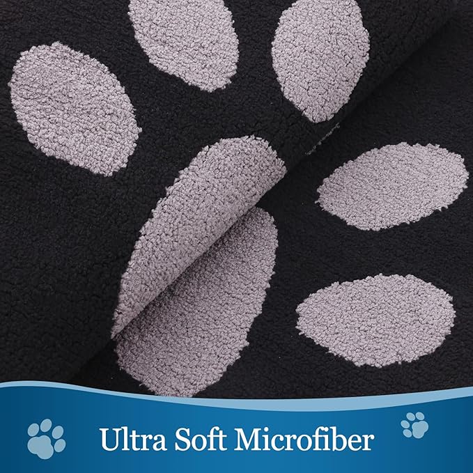 Buganda Dog Door Mat for Muddy Paws, Absorbent Dirt Trapper Washable Indoor - Image 4