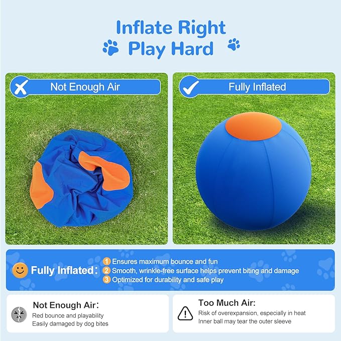 ZIDA 18" Herding Ball for Dogs and Horses - Image 4