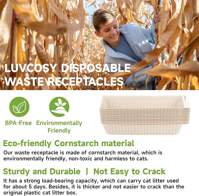 30Pcs Disposable Waste Receptacles Compatible - Image 7
