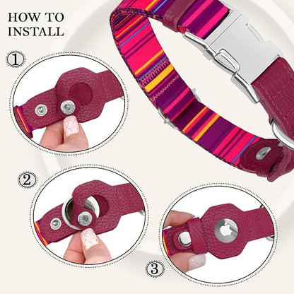 AirTag Dog Collar for Small Medium Large Breed - Image 3
