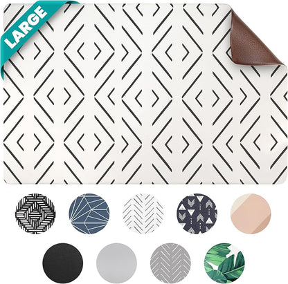 NALALAS Large Dog Mat for Food and Water, Cat Feeding Mat | Large Waterproof by NALALAS