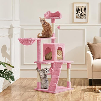 Yaheetech Cat Tree Tower for Indoor Kitten, Pet Furniture - Image 2