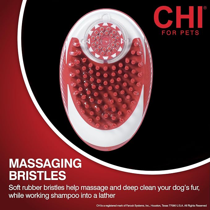 CHI for Dogs Soap Dispensing Palm Brush - Image 4