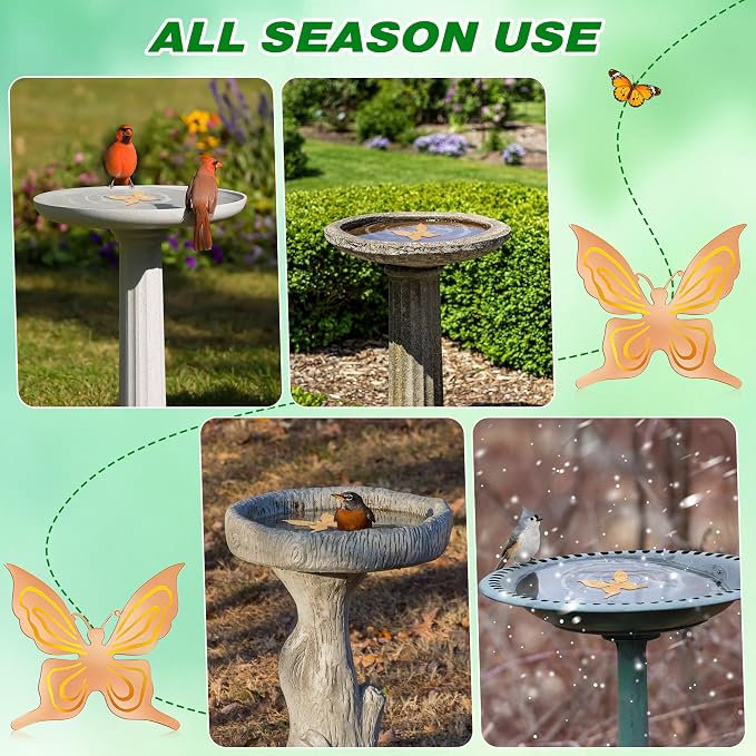 Saillong 1 Pack Bird Bath Copper Disk, Reinforced 99.99% Pure Copper Bird Bath - Image 8