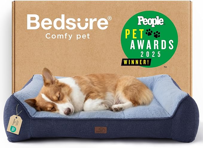 Bedsure SupportMax™ Orthopedic Dog Bed Medium Size Dog by BEDSURE