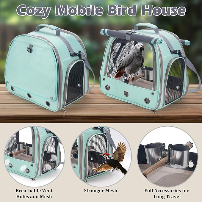 Bird Carrier Parrot Travel Cage - Image 5