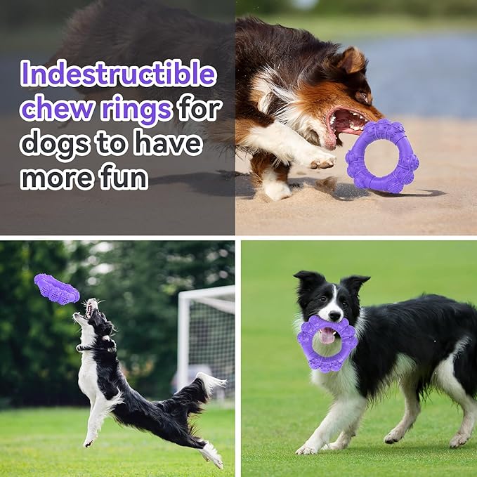 Indestructible Dog Chew Toys for Aggressive Chewers, Super Chewer Toys for - Image 6