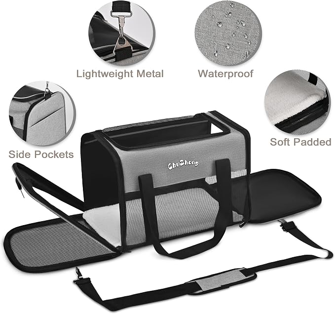 Airline Approved Pet Carrier for Cats & Small Dogs - Image 4