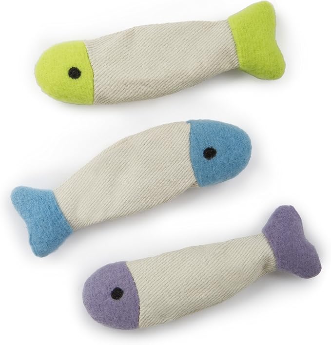 SmartyKat Fish Flop Crinkle Catnip Cat Toys - Image 4