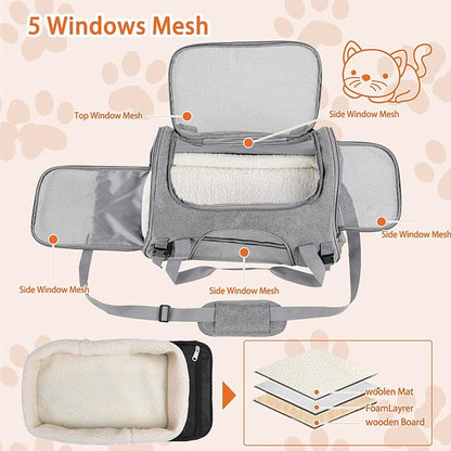 Pet Carrier Bag Airline Approved Up - Image 2
