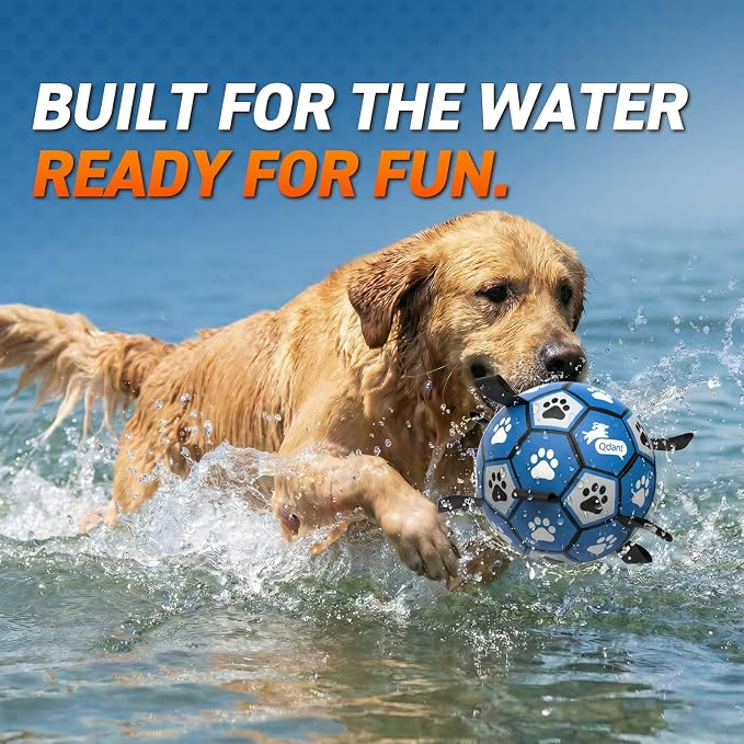 QDAN Dog Balls Toys, Soccer Ball - Image 6