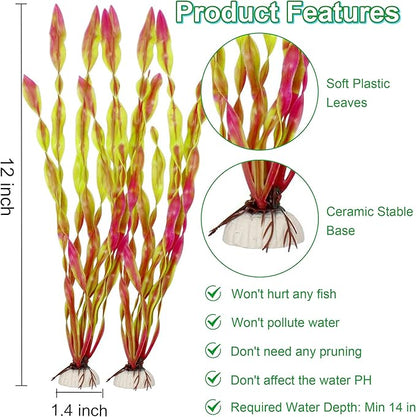 MyLifeUNIT Artificial Seaweed Water Plants - Image 4