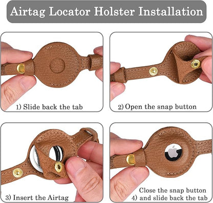 OOPSDOGGY Leather AirTag Cat Collar - Image 5