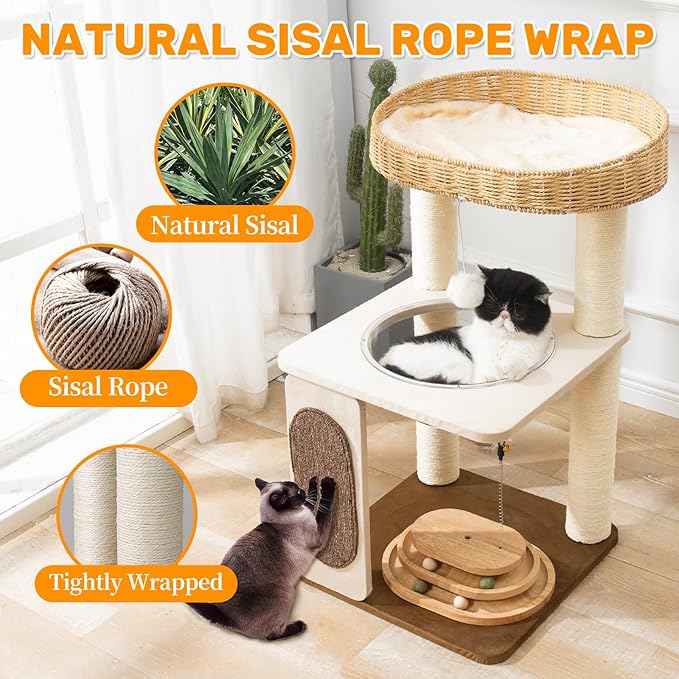 Modern Cat Tree for Indoor Cats - Image 2