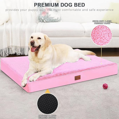 MIHIKK Waterproof Dog Beds Large Sized Dog Orthopedic Pet Beds - Image 4
