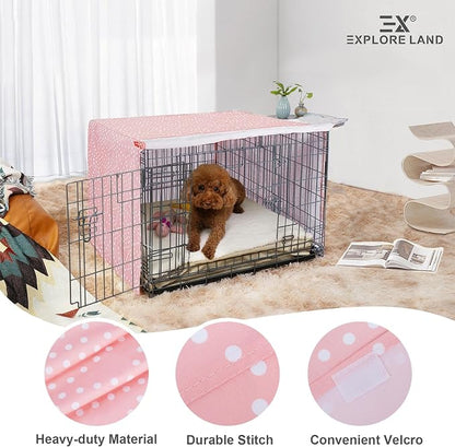 Explore Land Pattern Dog Crate Cover - Image 3