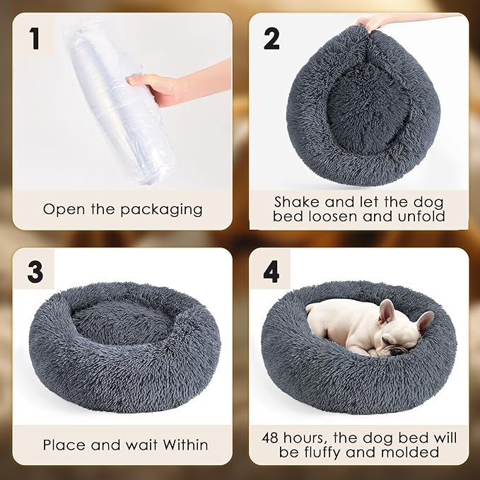 Hoewina Dog & Cat Bed, 20in Cat Beds - Image 7