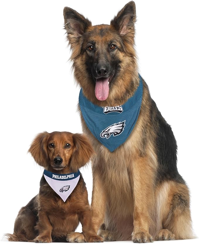 Pets First NFL Philadelphia Eagles Reversible Bandana Size XX-Large - Image 4