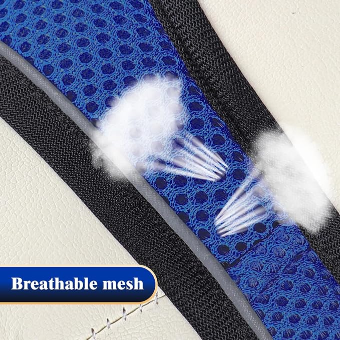 YIMEIS Dog Harness and Leash Set, No Pull Soft Mesh Pet Harness, Reflective - Image 7