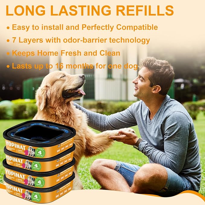 2 IN 1 Genie Refill Bags for Dog Cat 4 Pack - Image 5