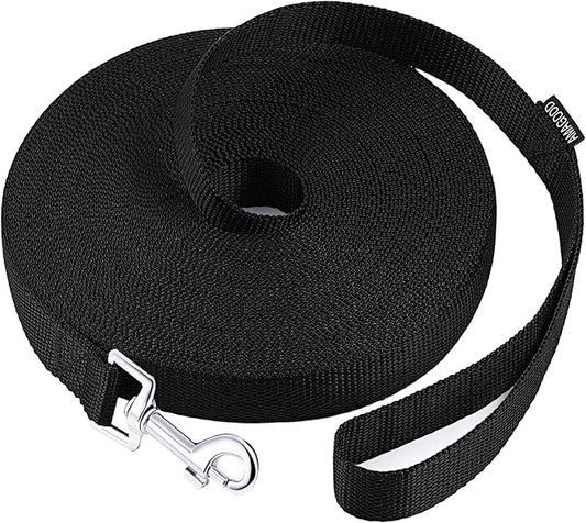 AmaGood Dog/Puppy Obedience Recall Training Agility Lead-15 ft 20 ft 30 ft 50 by DOGLEASH