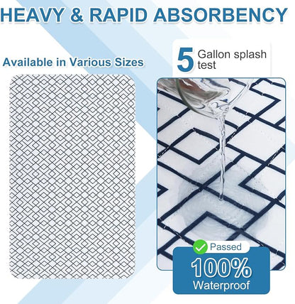 OUTCREATOR® Washable Bed Pads 34" x 56", Incontinence Mattress Protector - Image 2
