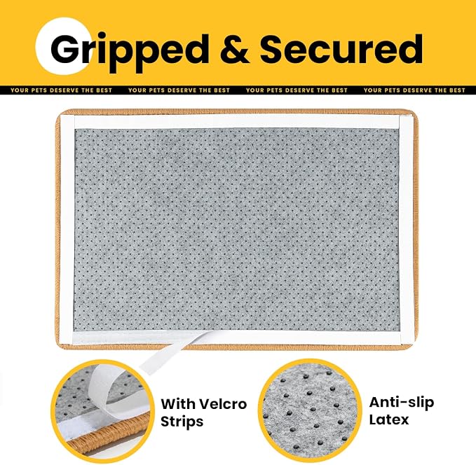 Cat Scratcher Mat, Sisal Cat Scratch Pad - Image 4