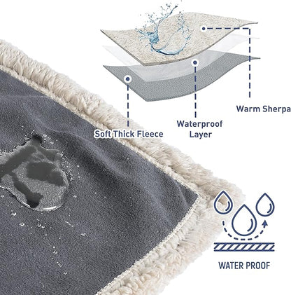Kritter Planet Waterproof Dog Blanket, Reversible Water Proof Pet Blanket - Image 3