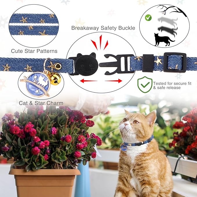 3 Pack Breakaway Cat Collars - Image 4