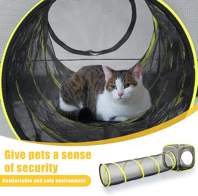 Outdoor Cat Enclosure & Tunnel - Image 6
