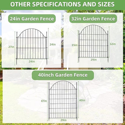 Decorative Metal Garden Fence - Image 6