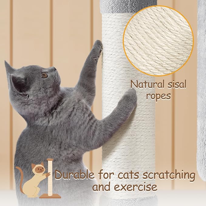 Yaheetech 33.5in Cat Tree Tower - Image 7