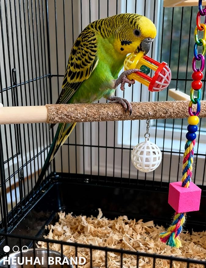 22-Pack Bird Toys for Parakeets & Small Birds – Colorful Cage Fun - Image 6