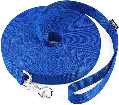 AMAGOOD Long Dog Leash for Training 15FT 20FT 30FT 50FT 100FT Long Dog Lead for by DOGLEASH