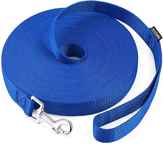 AMAGOOD Long Dog Leash for Training 15FT 20FT 30FT 50FT 100FT Long Dog Lead for by DOGLEASH