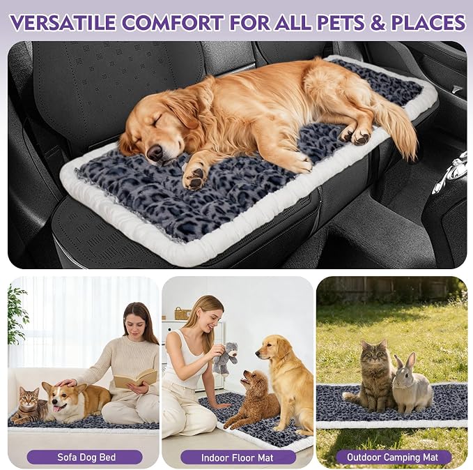 Car Back Seat Mat for Dog 53"x24" Dog Bed for Car Scratch Proof Non Slip Thick - Image 7