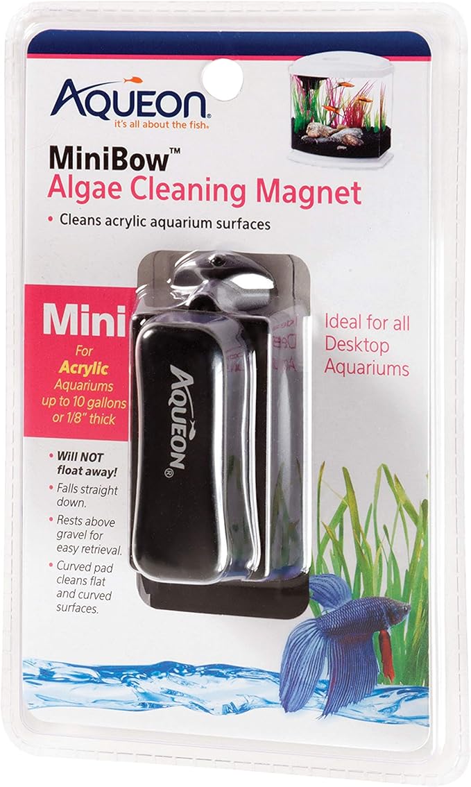 Aqueon Aquarium Algae Scraper, Fish Tank Cleaning Magnets by Aqueon