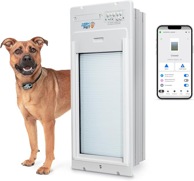 Power Pet Automatic ROLL UP Door by High Tech Pet Brand by HighTechPet