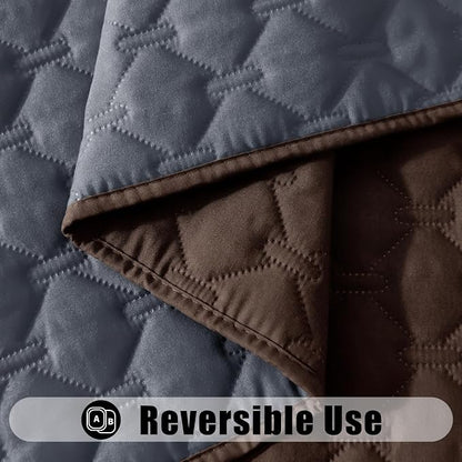 Smiry Waterproof Dog Bed Cover Blanket, Soft Reversible Pet Blanket, Washable - Image 3